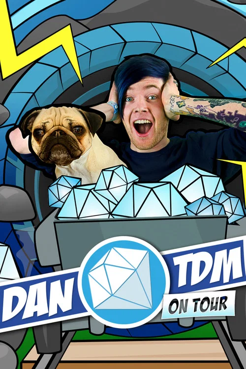 Постер: DanTDM on Tour