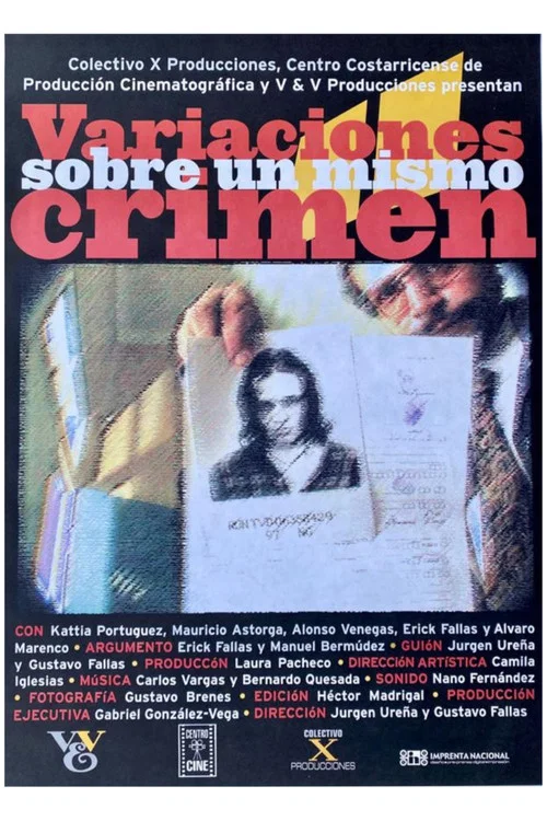 Постер: Variaciones sobre un mismo crimen