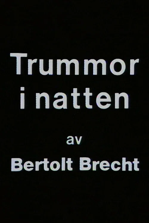 Постер: Trummor i natten