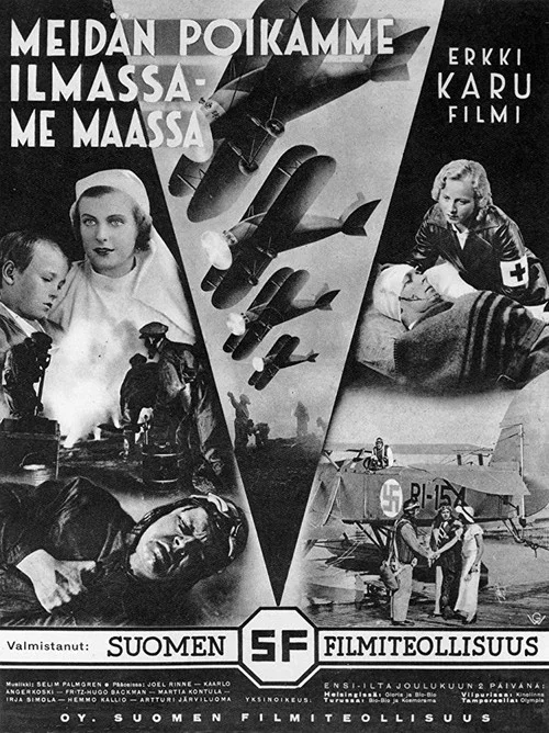 Постер: Meidän poikamme ilmassa - me maassa