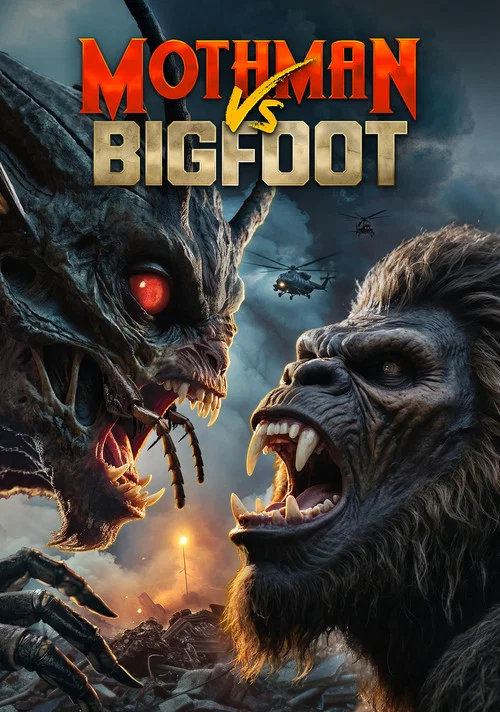 Постер: Mothman Vs Bigfoot