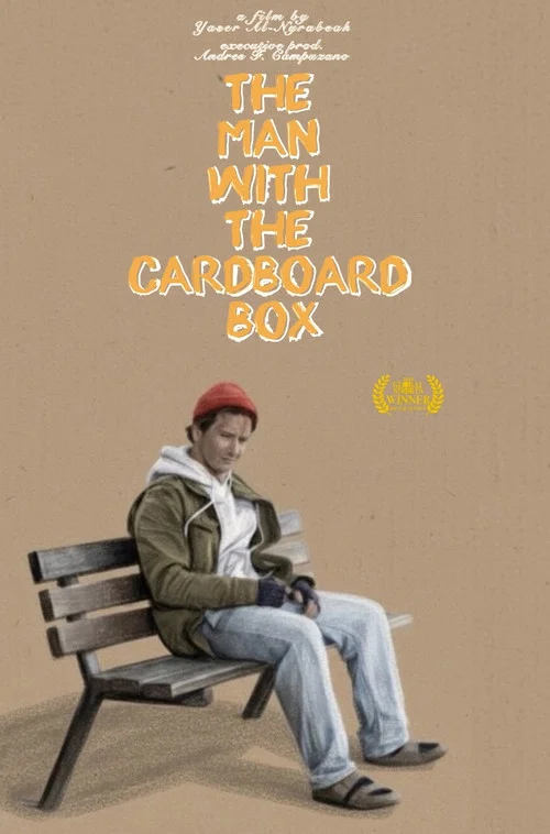 Постер: The Man with the Cardboard Box