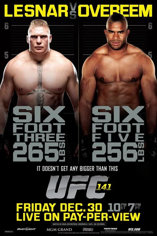 Постер: UFC 141: Lesnar vs. Overeem