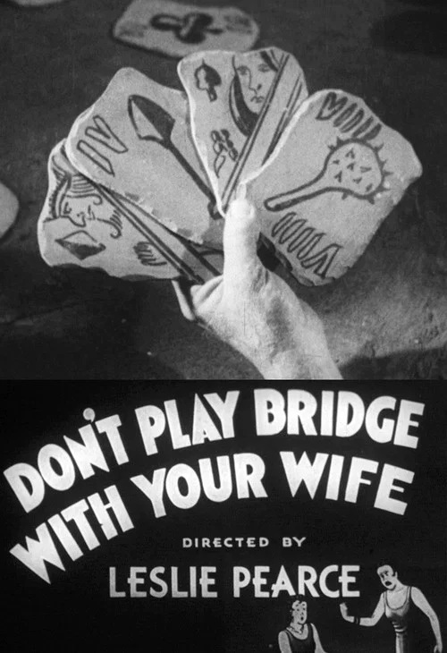 Постер: Don't Play Bridge with Your Wife