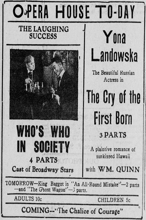 Постер: Who's Who in Society