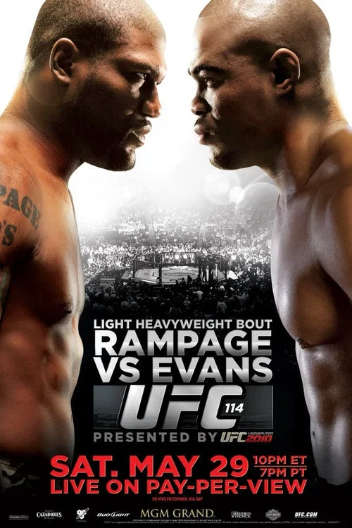 Постер: UFC 114: Rampage vs. Evans