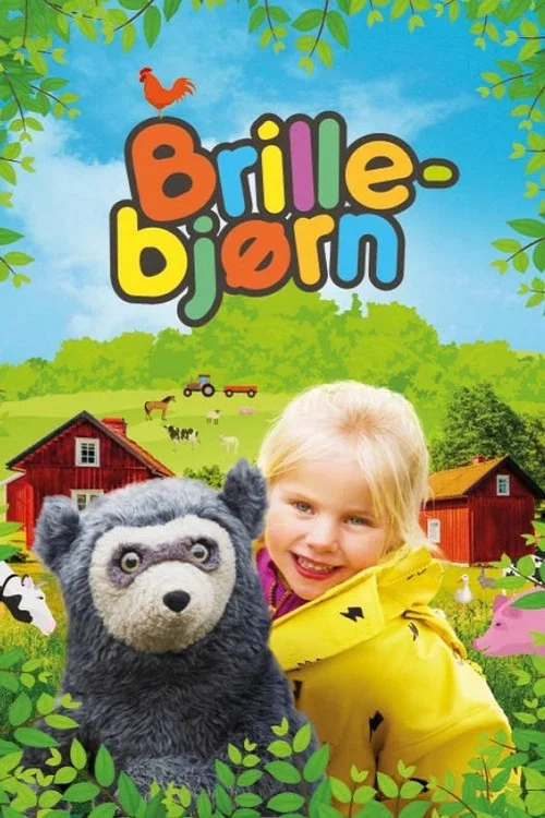 Постер: Brillebjørn på bondegården