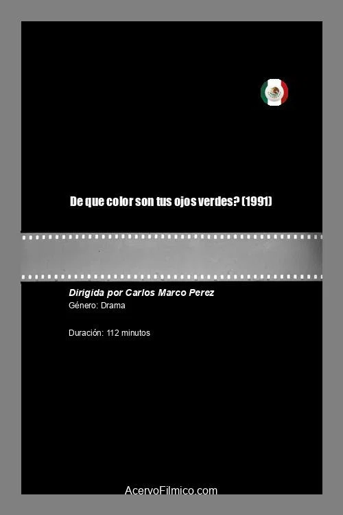 Постер: De que color son tus ojos verdes?