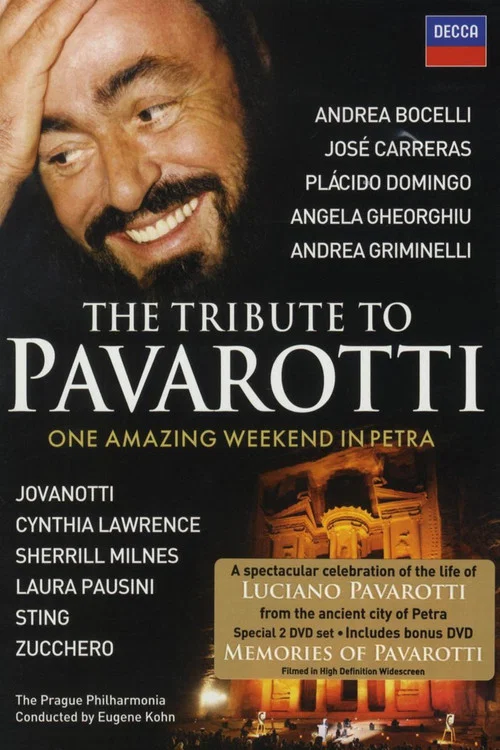 Постер: Tribute to Pavarotti - One Amazing Weekend in Petra