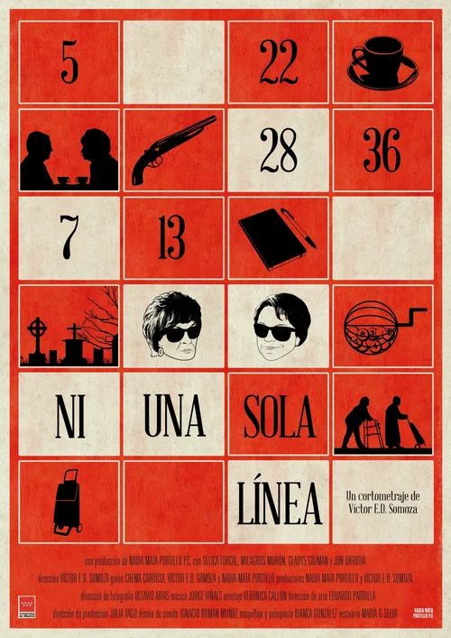 Постер: Ni una sola línea