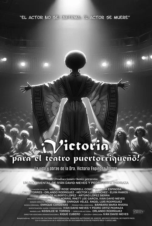Постер: Victoria para el teatro puertorriqueño