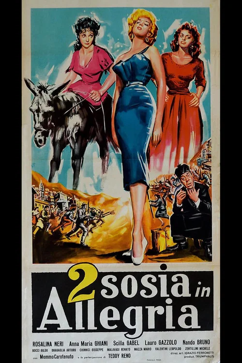 Постер: Due sosia in allegria