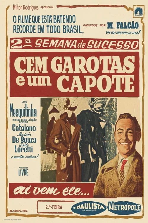 Постер: Cem Garotas e um Capote