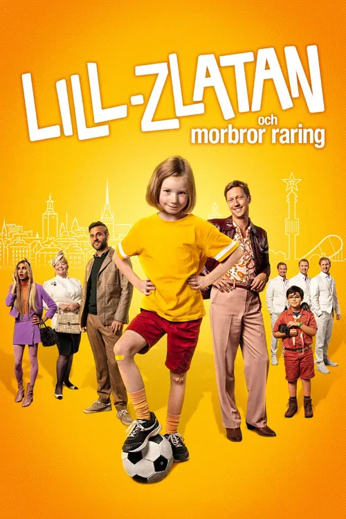 Постер: Lill-Zlatan och morbror Raring