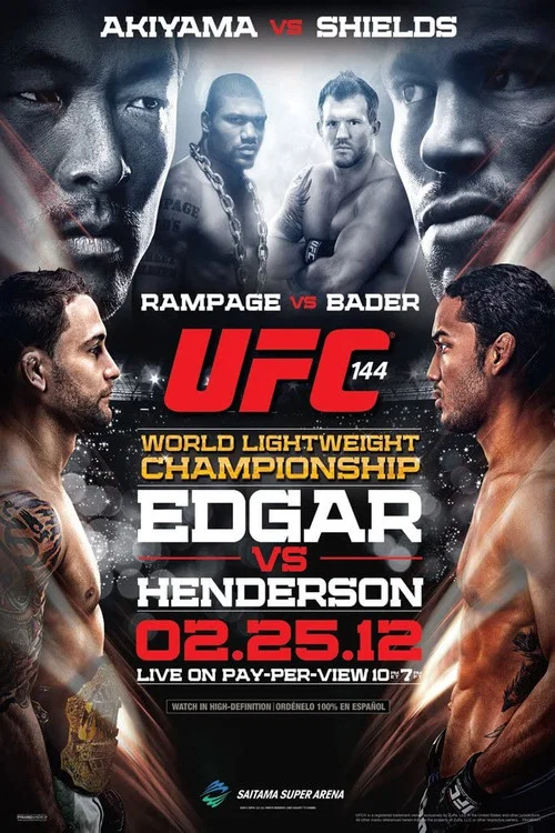 Постер: UFC 144: Edgar vs. Henderson