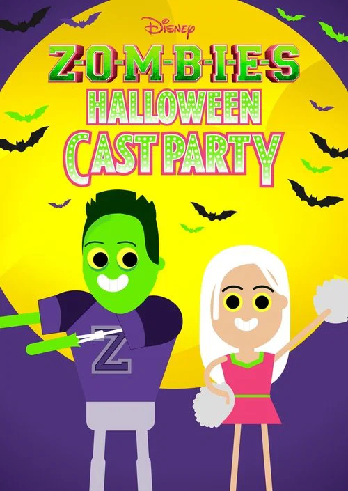 Постер: Zombies Halloween Cast Party