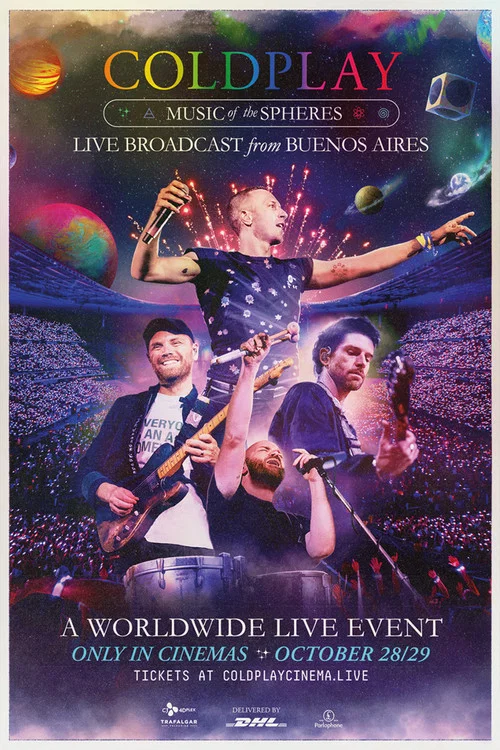 Постер: Coldplay: Music of the Spheres - Live Broadcast from Buenos Aires
