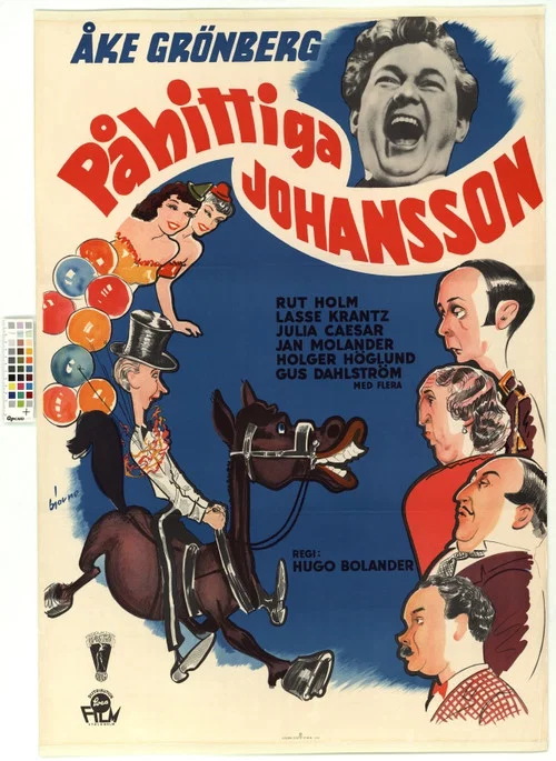 Постер: Påhittiga Johansson
