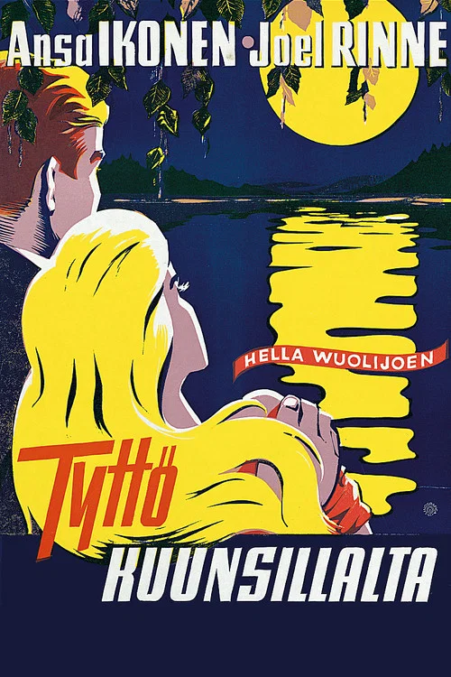 Постер: Tyttö kuunsillalta