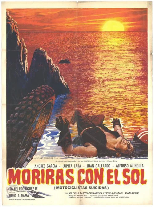 Постер: Morirás con el sol (Motociclistas suicidas)