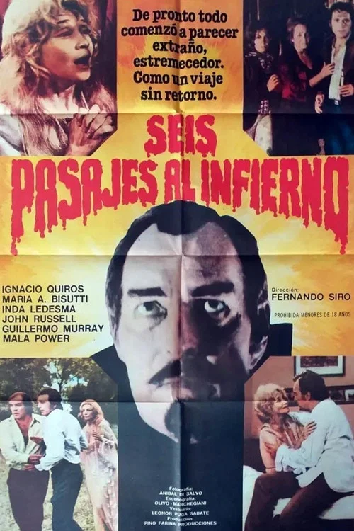 Постер: Seis pasajes al infierno