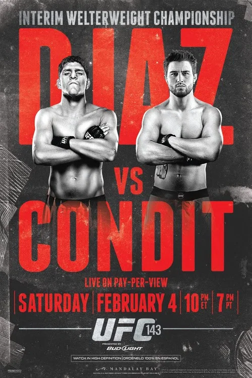 Постер: UFC 143: Diaz vs. Condit
