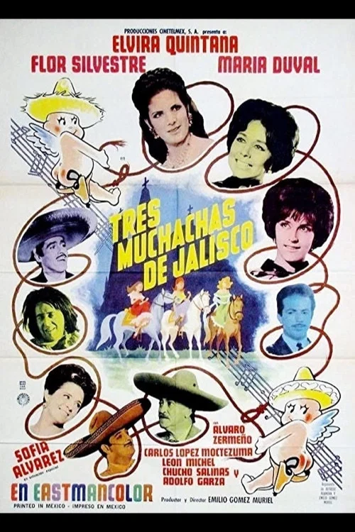 Постер: Tres muchachas de Jalisco