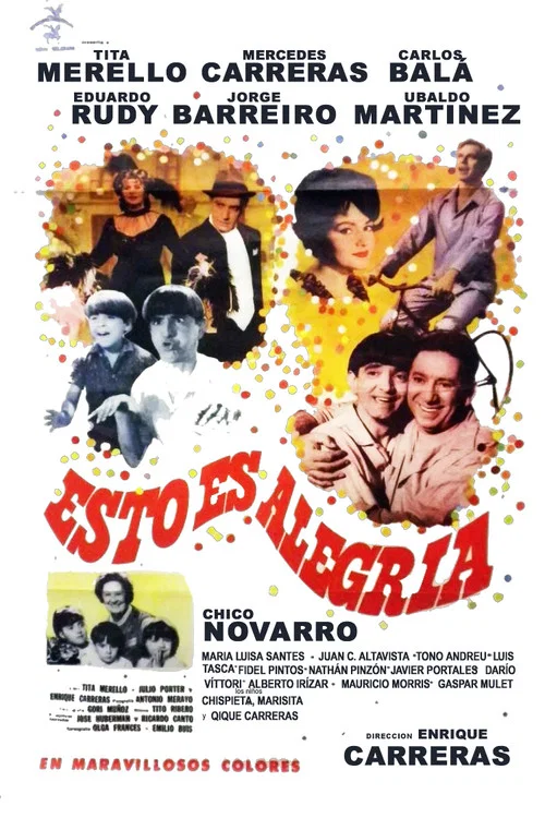 Постер: ¡Esto es alegría!