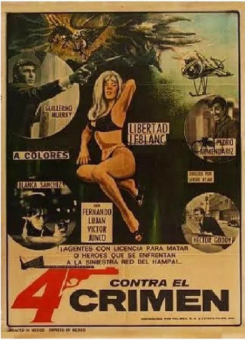 Постер: 4 contra el crimen