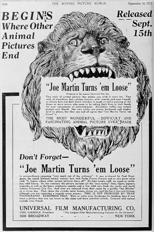 Постер: Joe Martin Turns 'Em Loose