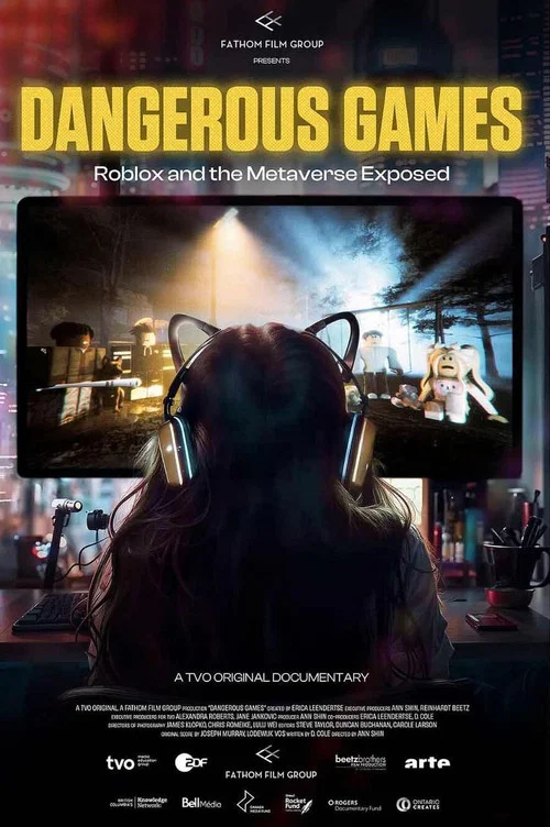 Постер: Dangerous Games: Roblox and the Metaverse Exposed