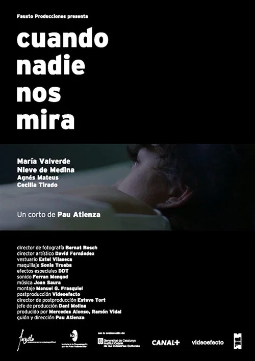 Постер: Cuando nadie nos mira