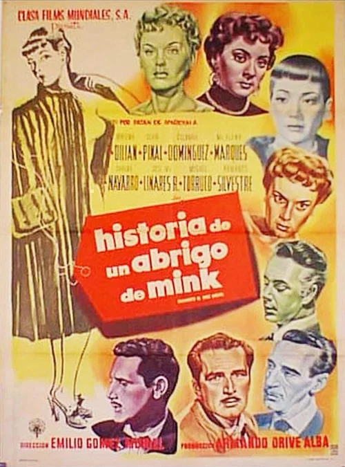 Постер: Historia de un abrigo de mink