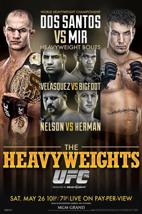 Постер: UFC 146: Dos Santos vs. Mir