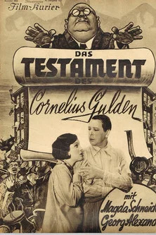 Постер: Das Testament des Cornelius Gulden