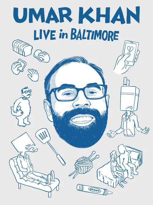 Постер: Umar Khan: Live in Baltimore