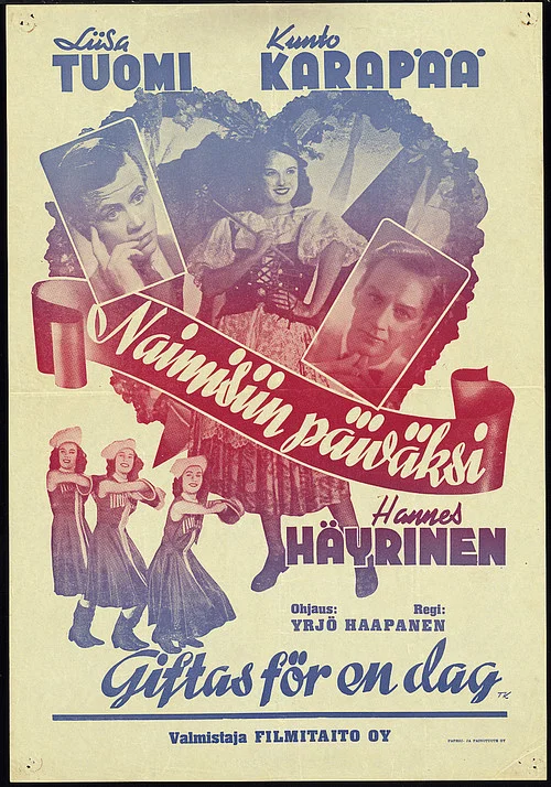 Постер: Naimisiin päiväksi