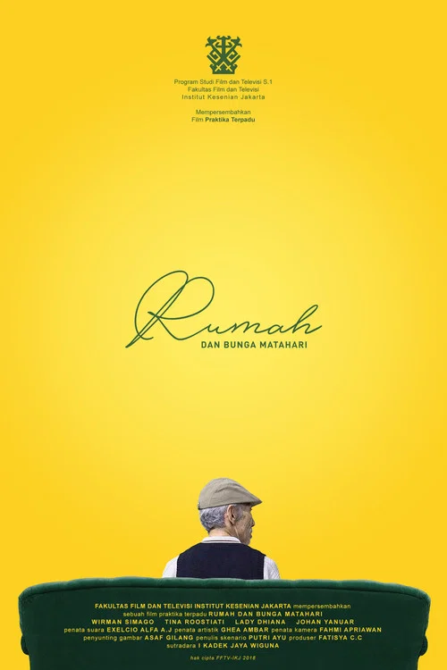 Постер: Rumah dan Bunga Matahari