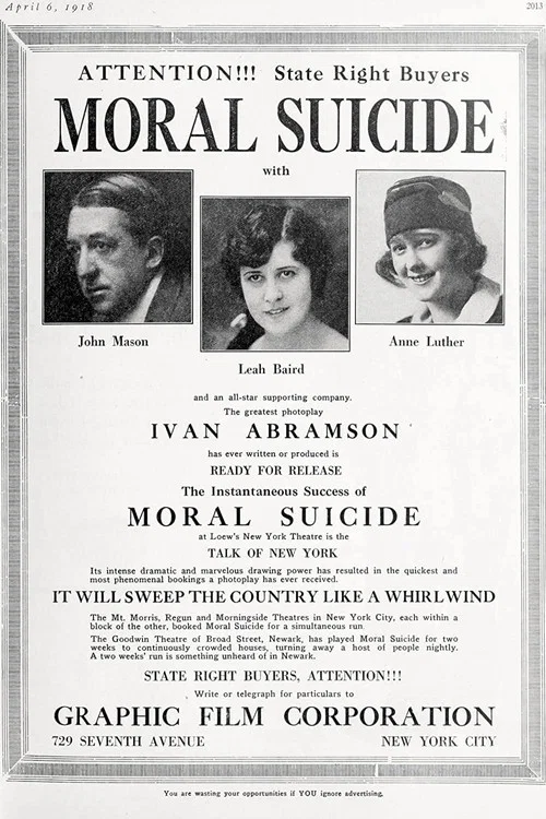 Постер: Moral Suicide