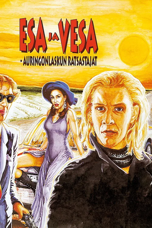 Постер: Esa ja Vesa - auringonlaskun ratsastajat