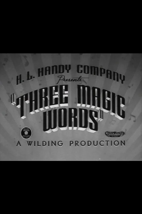 Постер: Three Magic Words