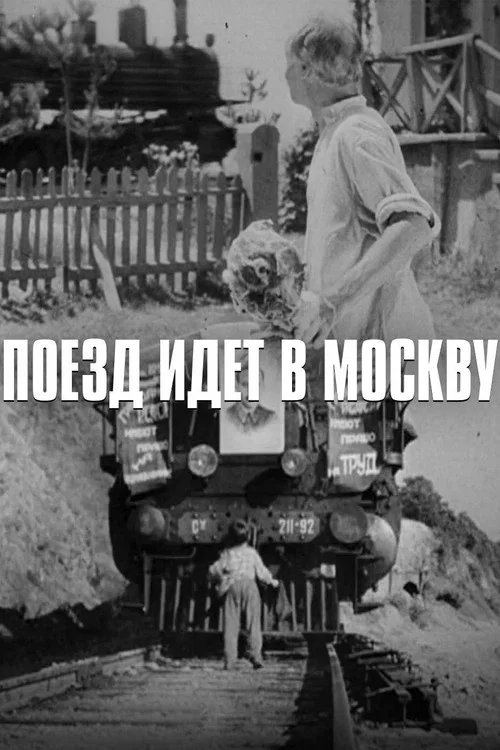 Постер: Поезд идет в Москву