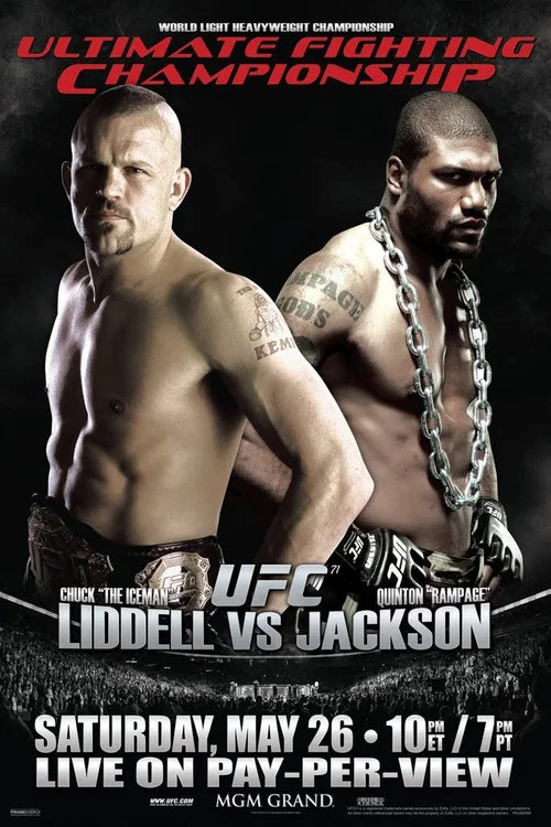 Постер: UFC 71: Liddell vs. Jackson