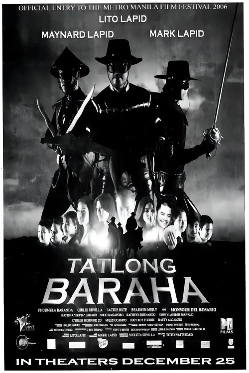 Постер: Tatlong baraha