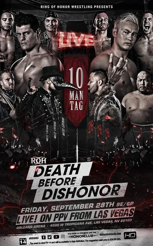 Постер: Death Before Dishonor XV