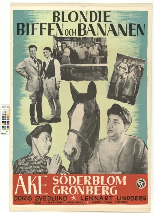 Постер: Blondie, Biffen och Bananen