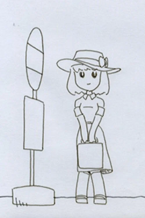 Постер: At the Bus Stop