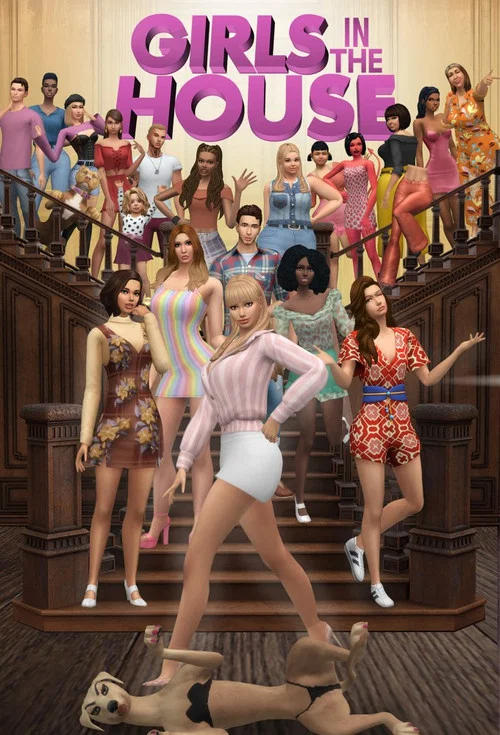 Постер: Girls in the House