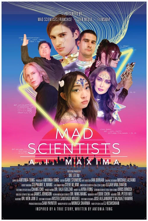 Постер: Mad Scientists: A.I. Maxima