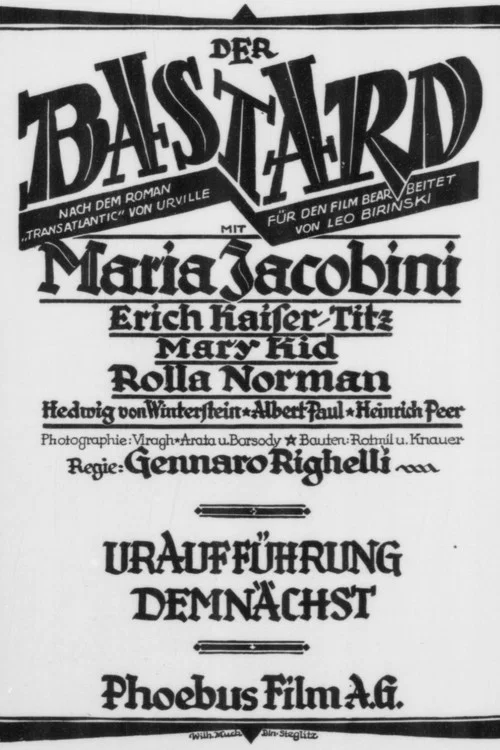 Постер: Der Bastard